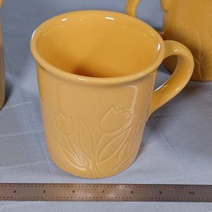 Set of four HausenWare large ceramic mugs, new with tags